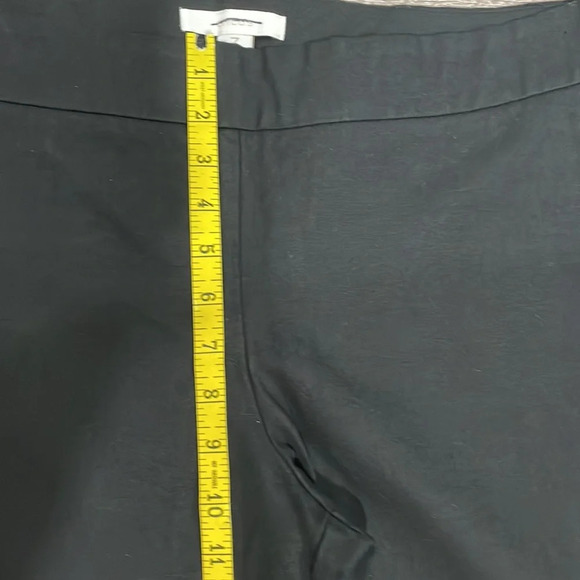 Chico’s Flat Front Black Stretch Trouser Pants US XL/16 Chico’s 3 - Picture 9 of 14